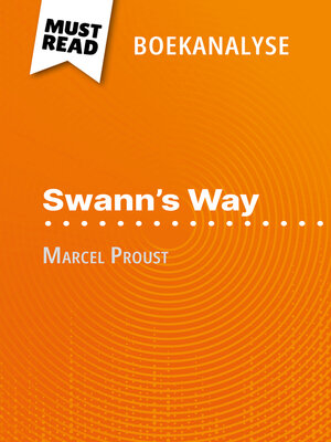 cover image of Swann's Way van Marcel Proust (Boekanalyse)